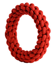 Load image into Gallery viewer, RompiDogz Tug N' Toss Rope - Red (NEW VERSION COMING THIS SUMMER)