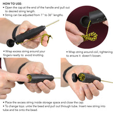 Load image into Gallery viewer, Adjustable String Wand Toy - Crinkle Balls