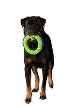 Load image into Gallery viewer, RompiDogz Tug N&#39; Toss Rope - Green
